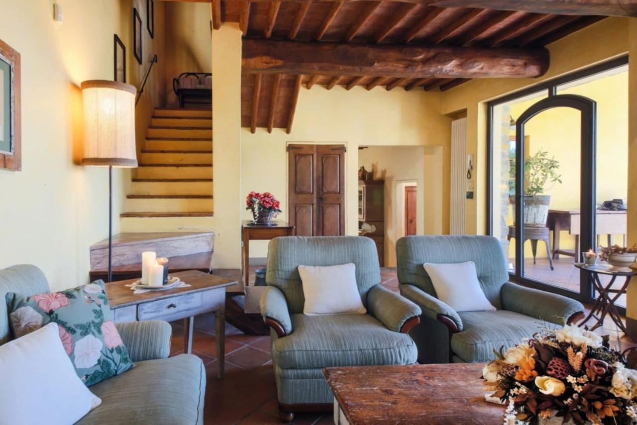 Dante Country House - Casa Con Piscina Privata E Jacuzzi Tra Firenze E Chianti Скандиччи Экстерьер фото