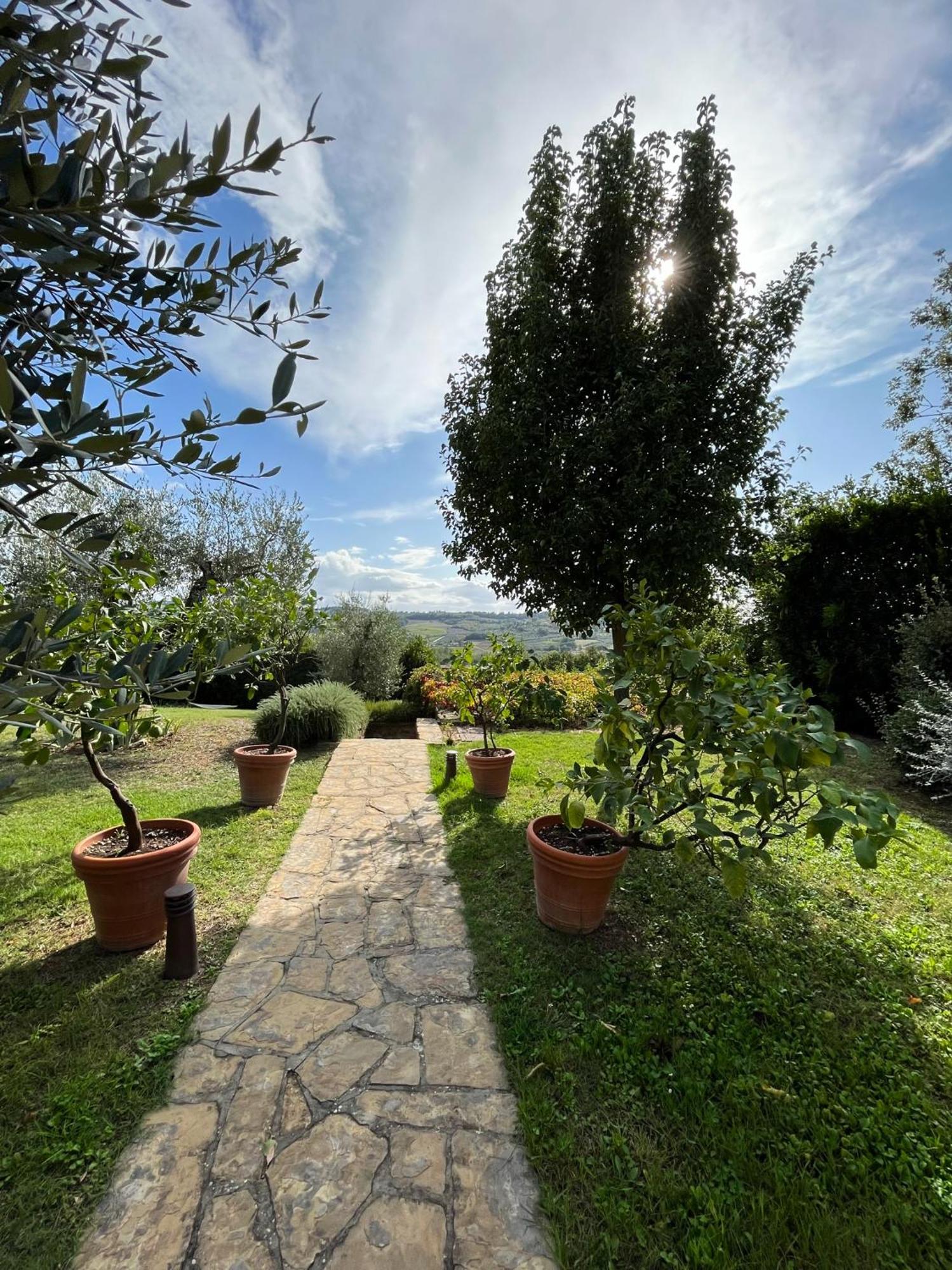 Dante Country House - Casa Con Piscina Privata E Jacuzzi Tra Firenze E Chianti Скандиччи Экстерьер фото