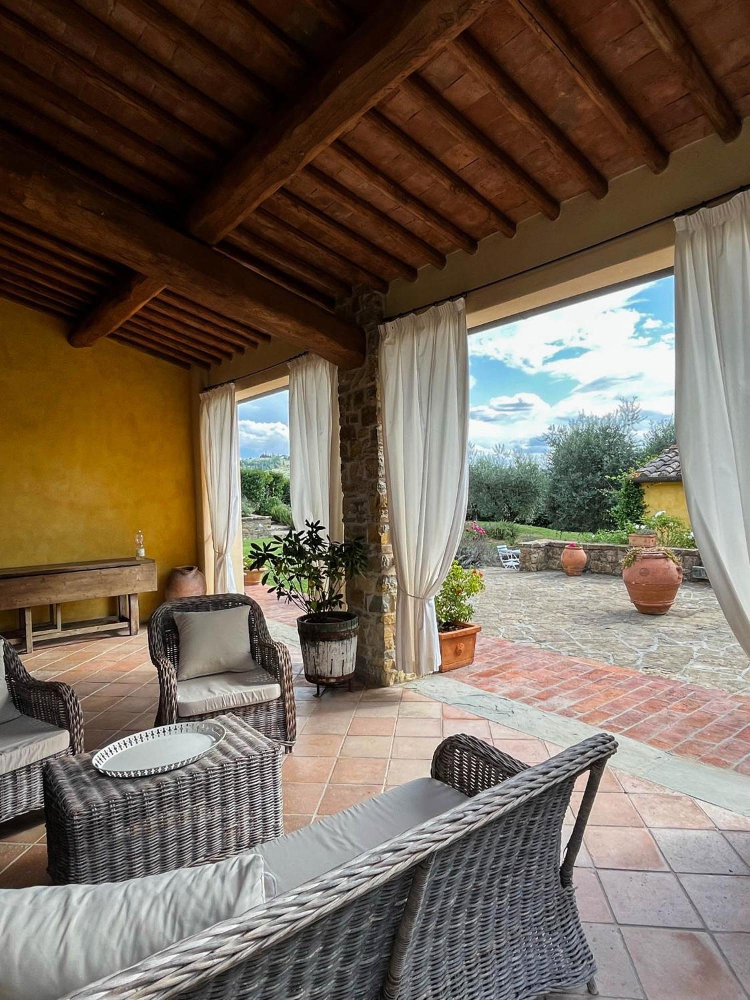 Dante Country House - Casa Con Piscina Privata E Jacuzzi Tra Firenze E Chianti Скандиччи Экстерьер фото